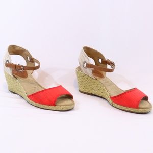 lucky brand genette suede espadrille sandals